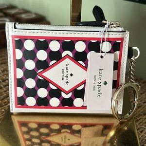 Kate Spade lucky draw coin pouch/keychain